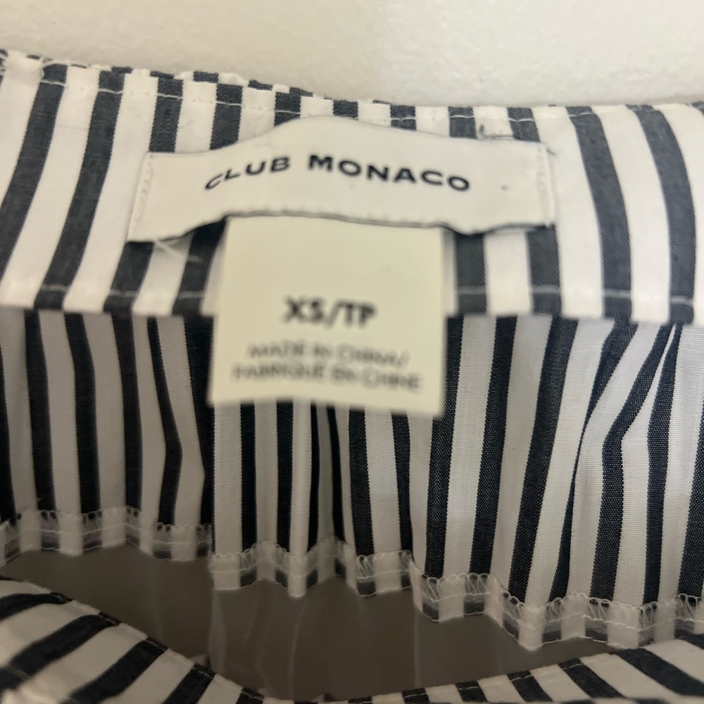 Club Monaco Striped Shirt